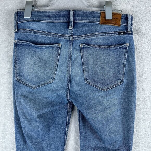 Lucky Brand Stella Skinny Jeans Candiani Denim Ankle 7W13756 Womens SZ 2/26 Blue - Picture 3 of 12